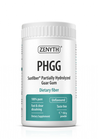 Sistem digestiv - PHGG (Guma guar partial hidrolizata Sunfiber® pentru confort digestiv si reglarea tranzitului intestinal) 150G