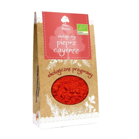 Alimente - Condimente - Piper Cayenne Eco Dary Natury, 60 g – condiment ecologic cu gust intens picant