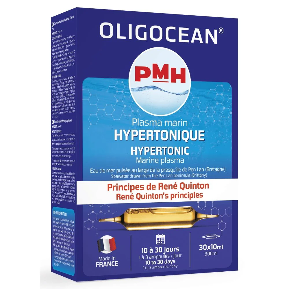 Imunitate - Plasma Marină Hipertonică Oligocean – Metoda Quinton- 30 fiole