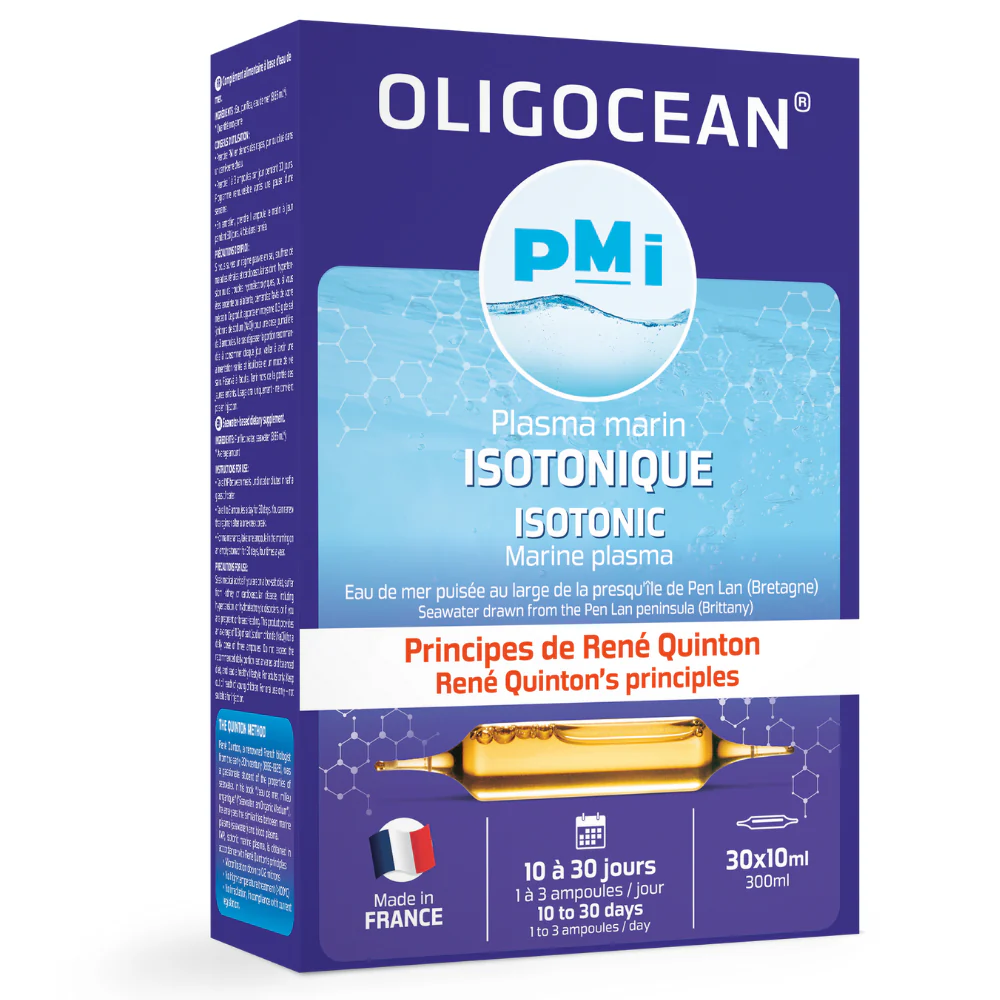 Imunitate - Plasma Marină Izotonică Oligocean – Metoda Quinton- 30 Fiole