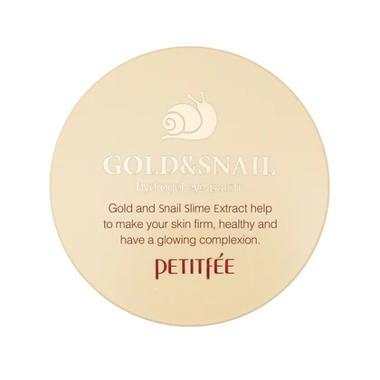 Cosmetice coreene - Plasturi de hidrogel cu aur si melc, 60buc