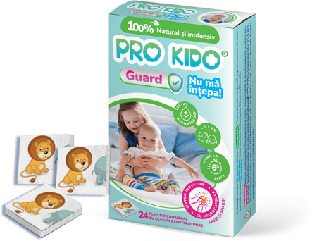 Anti Intepaturi - Plasturi Difuzori Naturali Pro Kido Guard „Nu mă înțepa!” (24 bucăți)