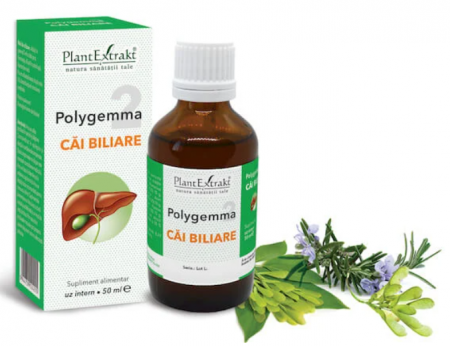 Spray/Tincturi/Gemoderivate - Polygemma 2 - Căi Biliare, 50 ml