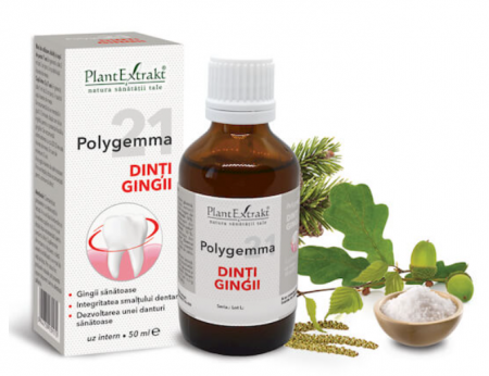 Spray/Tincturi/Gemoderivate - Polygemma 21 - Dinți, gingii, 50 ml