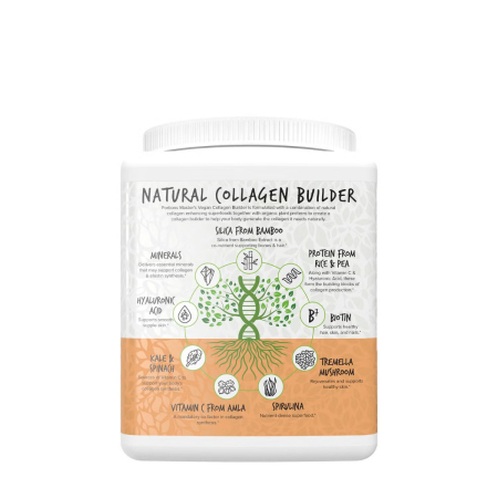 Portions Master Vegan Collagen Builder, Formula Speciala Pentru Productia De Colagen Cu Aroma De Caramel Sarat, 500 G [3]
