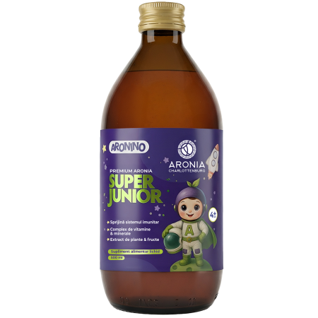 Afectiuni Frecvente - Premium Aronia Super Junior ( formulă avansată pentru creșterea și dezvoltarea sănătoasă a juniorilor) *ml