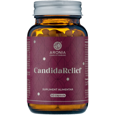 Digestie - Candida Relief ( pentru diminuarea Candidei, refacerea florei intestinale și susținerea digestiei) * 60cps