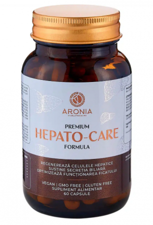 Sistem digestiv - Premium Hepato - Care Formula (Facilitează detoxifierea ficatului, ajutându-l să elimine toxinele din organism) * 60cps