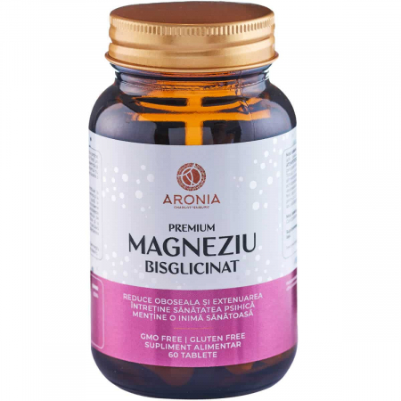 Suplimente alimentare - Premium Magneziu Bisglicinat — 60 Tablete