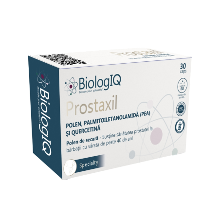 Sănătatea bărbaților - Prostaxil - Formula pentru prostată (30 capsule), BiologIQ
