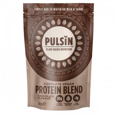 Suplimente alimentare - Proteina Vegetala Pulsin, Aroma Ciocolata 280g