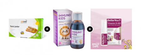 Protocoale - recomandari farmacist - Protocol 360° ''IMUNIZARE COMPLETA - fara raceli Toamna-Iarna'', copii > 3 ani
