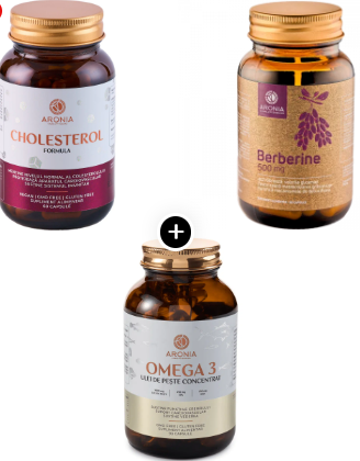 Suplimente alimentare - Protocol   COLESTEROL LDL RIDICAT TRIGLICERIDE