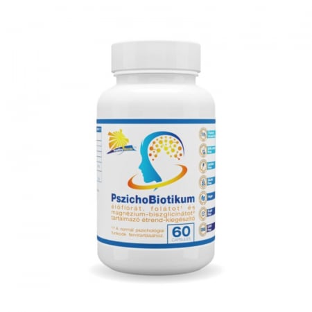 Protocoale - recomandari farmacist - PszichoBiotikum * 60 cps(complex probiotice pentru anxietati,depresii, stres)