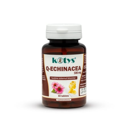 Suplimente alimentare - Q-Echinacea, 500mg, 60tb, Kotys