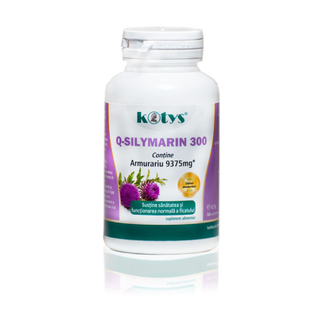 Suplimente alimentare - Q-Silimarina, 1000mg, 60cpr, Kotys