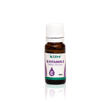 Suplimente alimentare - Q-Vitamin E, solutie uleioasa, vitamina E, 10ml, Kotys