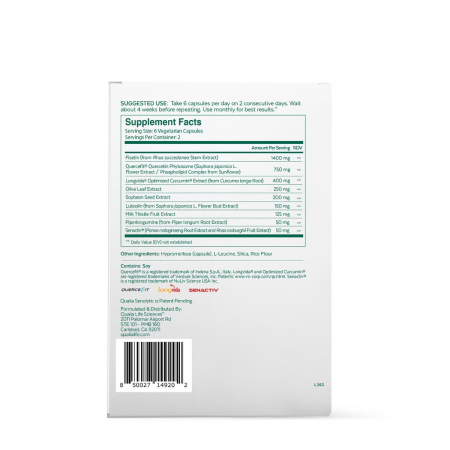 Qualia Life Sciences, Qualia Senolytic, Supliment Avansat Pentru Sanatate Celulara Si Longevitate, 12 Cps [3]