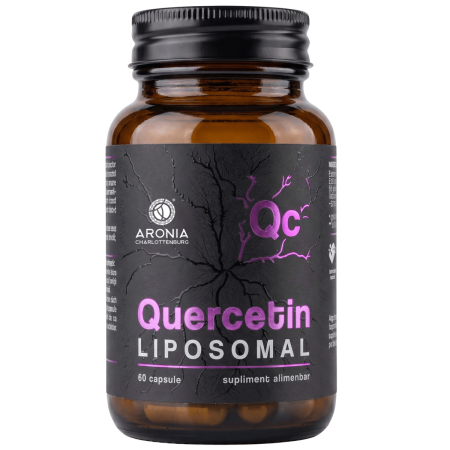 Aronia 20 - Quercetină Lipozomală 560 mg – Alergii, Imunitate și Confort Respirator (60 capsule)