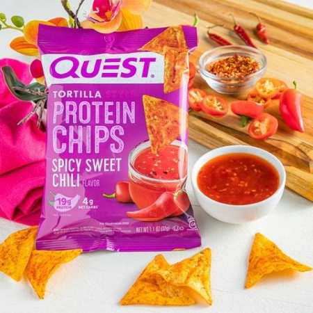 Quest Nutrition Chipsuri Proteice Cu Aroma De Spicy Sweet Chilli, 32 G [3]
