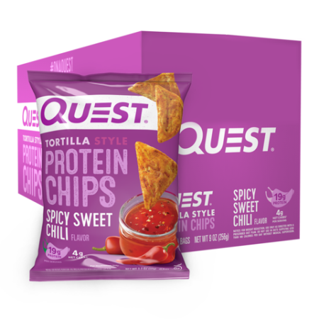 Quest Nutrition Chipsuri Proteice Cu Aroma De Spicy Sweet Chilli, 32 G [1]