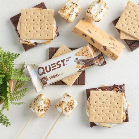 Quest Protein Bar, Baton Proteic, Cu Aroma De Bezele Cu Ciocolata, 60g [6]