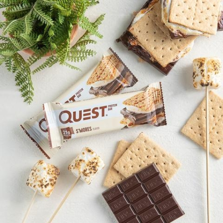 Quest Protein Bar, Baton Proteic, Cu Aroma De Bezele Cu Ciocolata, 60g [4]