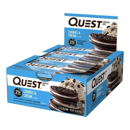 Quest Protein Bar, Baton Proteic, Cu Aroma De Biscuiti Si Frisca, 60g [2]
