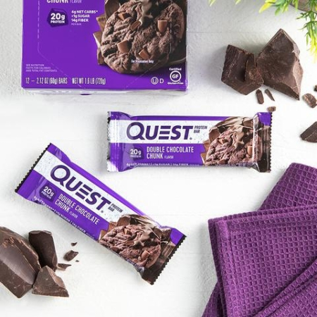 Quest Protein Bar, Baton Proteic, Cu Aroma De Ciocolata, 60g [5]