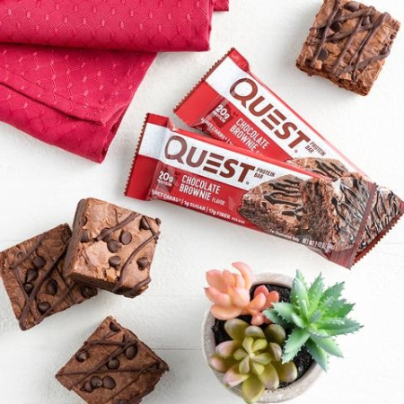 Quest Protein Bar, Baton Proteic, Cu Aroma De Prajitura Cu Ciocolata, 60g [4]