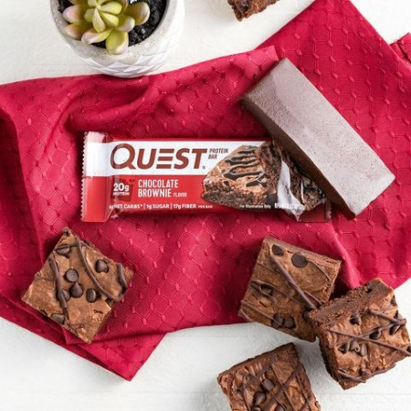 Quest Protein Bar, Baton Proteic, Cu Aroma De Prajitura Cu Ciocolata, 60g [3]