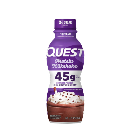 Suplimente alimentare - Quest Protein Milkshake Rtd, Milkshake Proteic Cu Aroma De Ciocolata, 414 Ml
