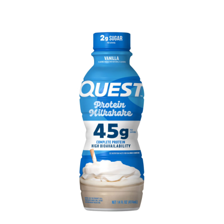 Suplimente alimentare - Quest Protein Milkshake Rtd, Milkshake Proteic Cu Aroma De Vanilie, 414 Ml