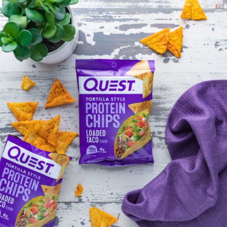 Quest Tortilla Style Protein Chips, Chipsuri Proteice, Cu Aroma De Taco, 32 G [2]