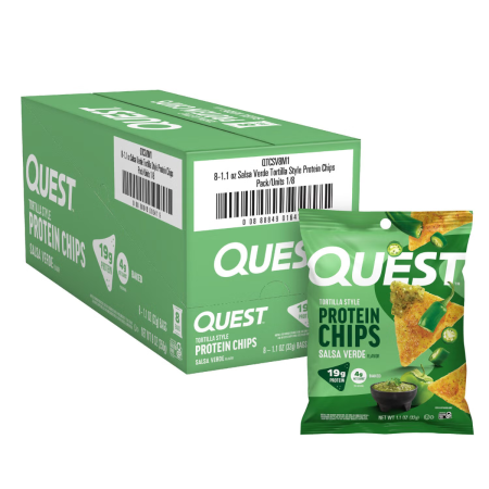 Quest Tortilla Style Protein Chips, Cu Aroma De Salsa, 19 G [2]