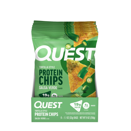 Quest Tortilla Style Protein Chips, Cu Aroma De Salsa, 19 G [1]