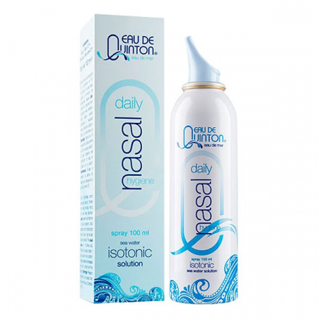 Spray - QUINTON NAZAL DAILY  (Soluție izotonică pentru igienă nazală destinată în special adulților) spray 100 ml