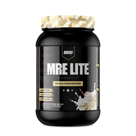 Suplimente alimentare - Redcone1 Mre Lite, Proteina De Origine Animala Cu Aroma De Milkshake De Vanilie, 870 G