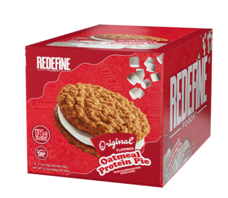 Redefine Foods  Oatmeal Protein Pie, Prajitura Cu Ovaz Si Proteine, 76 G [3]