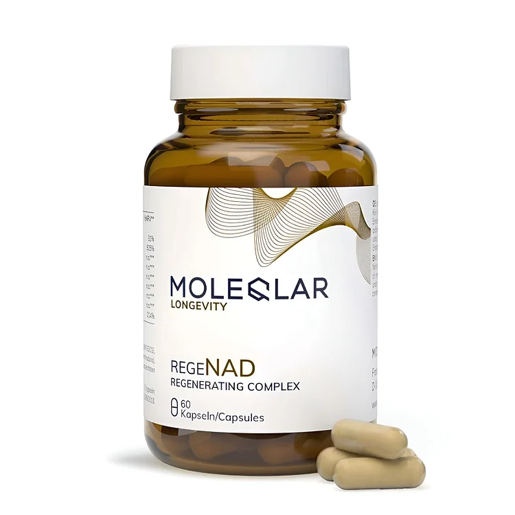 Suplimente alimentare - regeNAD, NAD Booster, imbunatateste nivelul de energie, regenerare celulara, intareste sistemul imunitar, 60 capsule, 30 doze