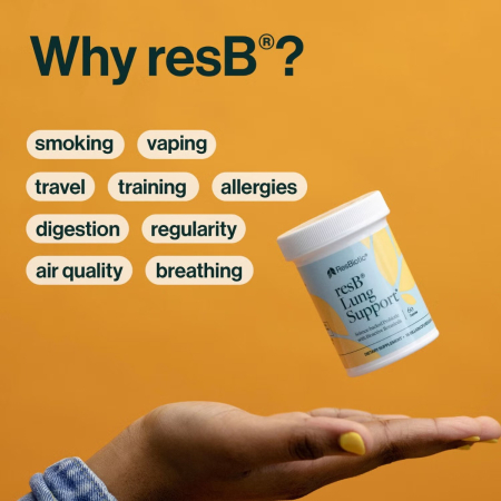 Resbiotic Resb, Suportul Probiotic Pentru Sanatatea Pulmonara, 60 Tb [6]
