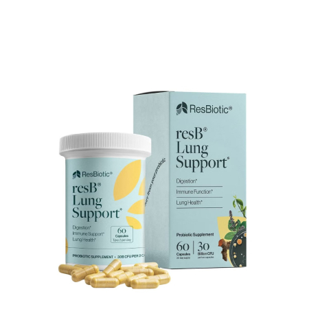 Suplimente alimentare - Resbiotic Resb, Suportul Probiotic Pentru Sanatatea Pulmonara, 60 Tb