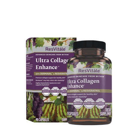 Suplimente alimentare - Resvitale Ultra Collagen Enhance, Colagen, 90 Cps
