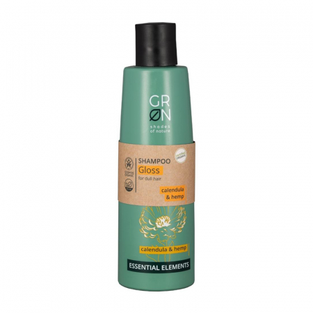 Sampon pentru stralucire Bio Organic Essential Elements cu canepa si galbenele (250ml), GRN Shades of Nature [1]