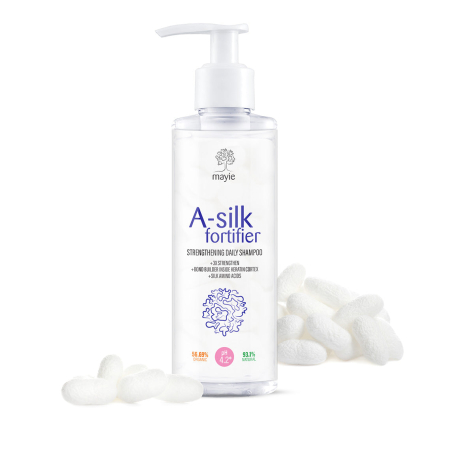 Cosmetice - Șampon Profesional fără Sulfați/SLS, A-silk Fortifier - 200ml