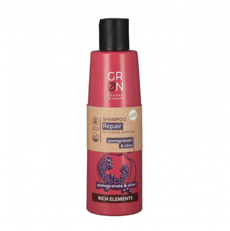 Sampon reparator Bio Organic Rich Elements cu masline si rodie (250ml), GRN Shades of Nature [1]