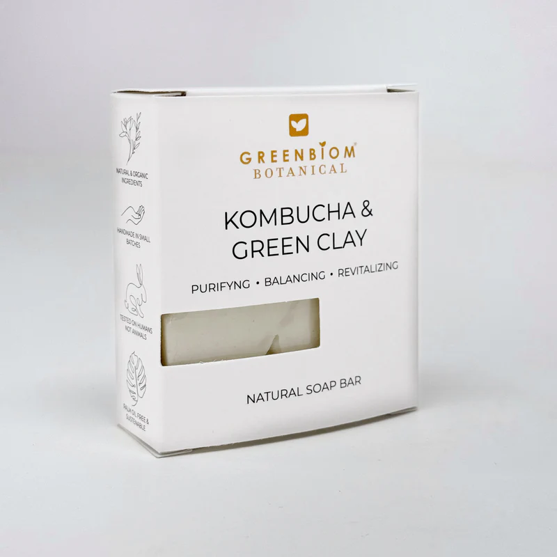 Cosmetice - Sapun botanic Kombucha&Green Clay