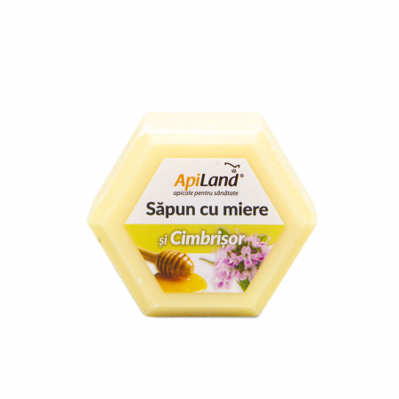 Produse Apicole - Săpun cu miere de cimbrișor - 100g