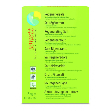 Curatenie si ingrijire casa - Sare regeneranta pentru masina de spalat vase ecologica 2kg Sonett
