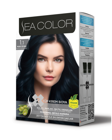 Ingrijire personala - Sea Color Cream Hair Dye – Vopsea cremă pentru păr cu acoperire intensă și strălucire de durată - Tonuri Inchise
